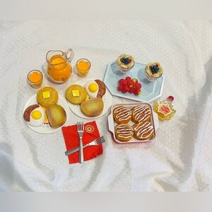 Vintage American Girl Doll Breakfast Set